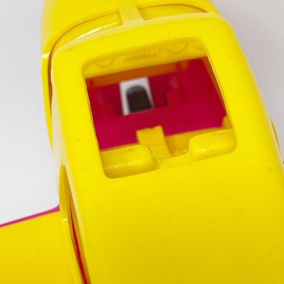 American Plastic Toys Sea Plane Airplane Toy Vintage‎ Bath Elf Made In USA Pink - Picture 6 of 13